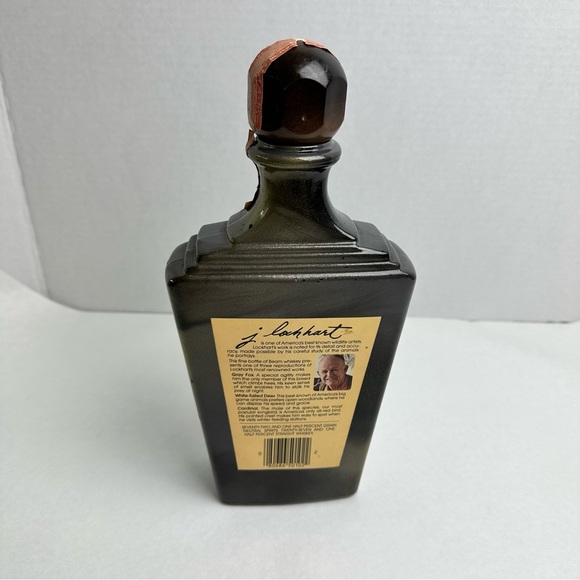 Jim Beam | Vintage Collectors Decanter Bottle J. Lockhart Artist Cardinals - Picture 6 of 7